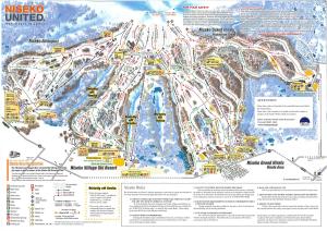 The different trails we can explore on the mountain